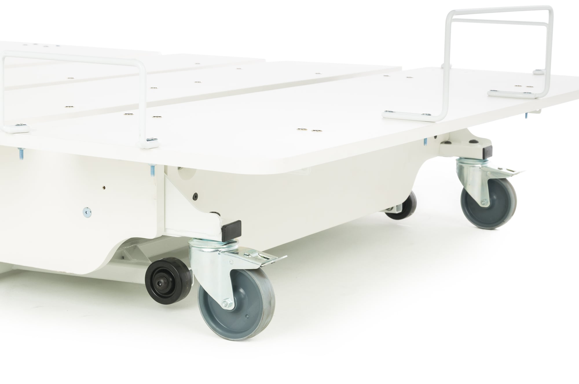 Night Rider HD side side view with mattress and headboards reverse trendelenburg