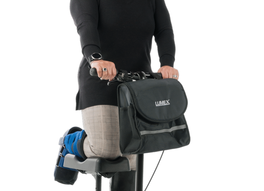 Knee Walker in use