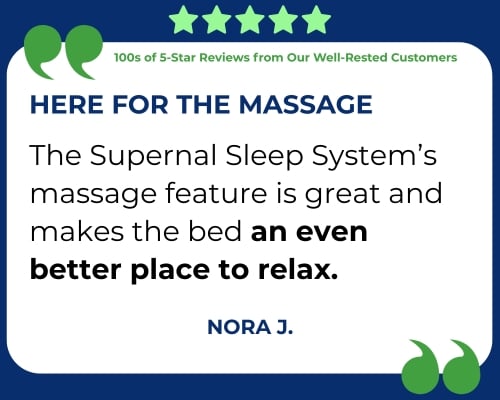 Here for the massage