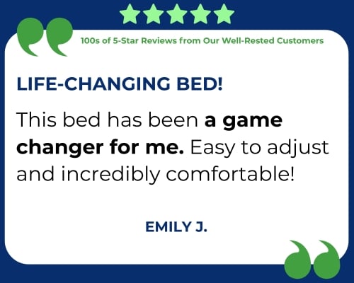 Life changing bed!