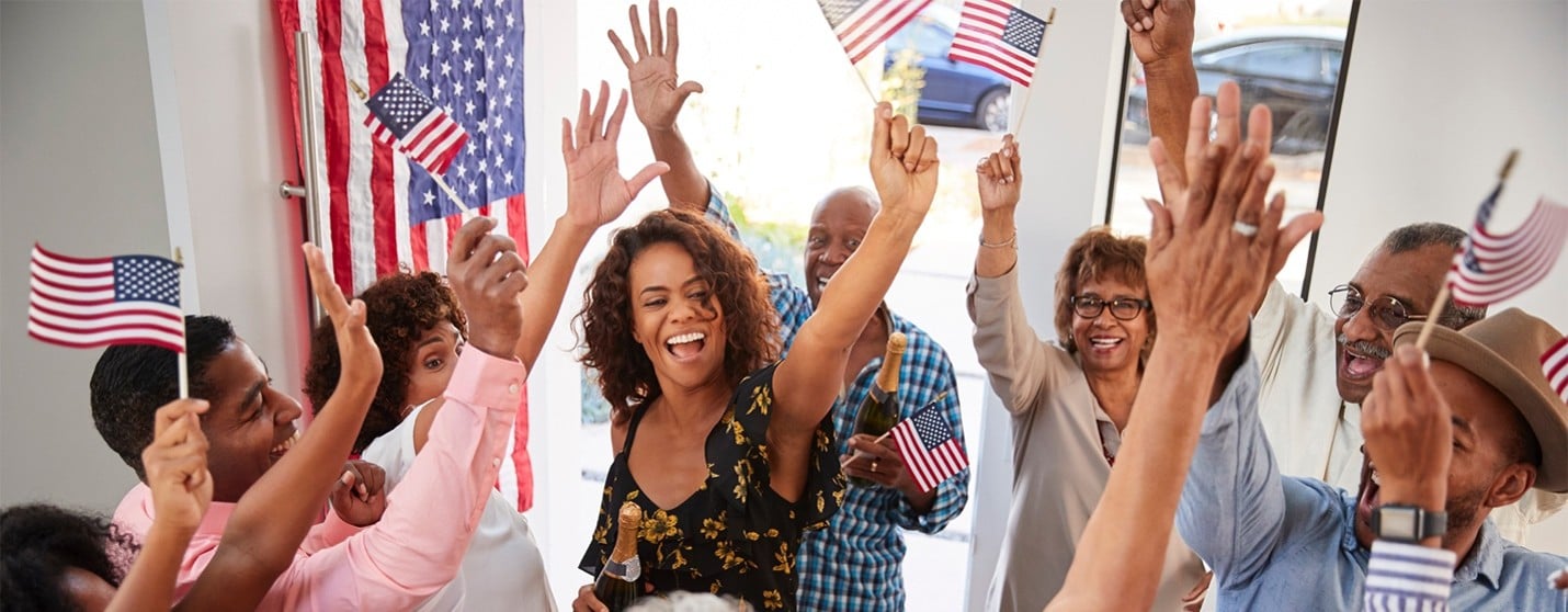 Cheering People